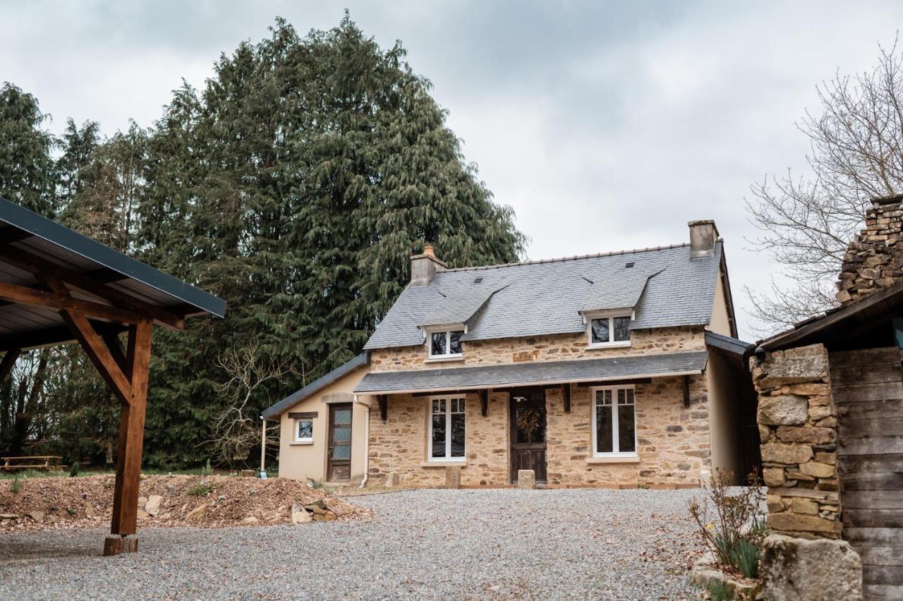 Cottage Breton - Gite De Charme En Centre Finistere Plonévez-du-Faou Exterior photo